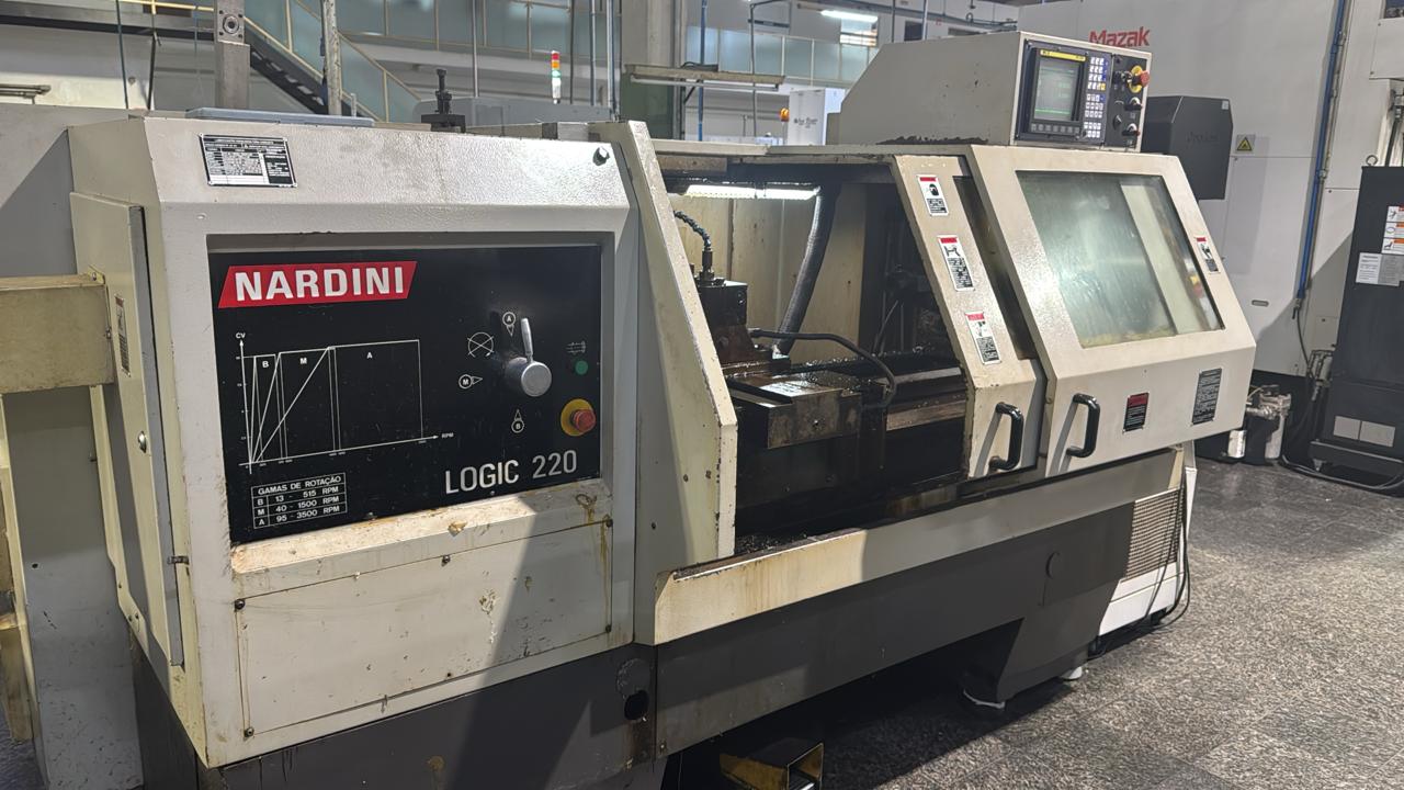TORNO CNC NARDINI LOGIC 220 - FANUC